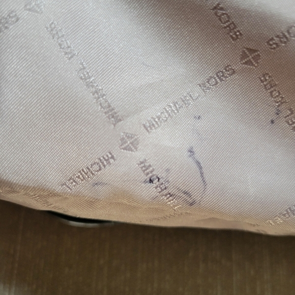 Michael Kors Jet Set Grab Bag Jacquard MK signature. - Picture 13 of 16